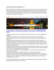Top Ten Interesting Facts About Bagan Part - I.docx