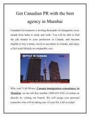 Get Canadian PR with the best agency in Mumbai (1).pdf